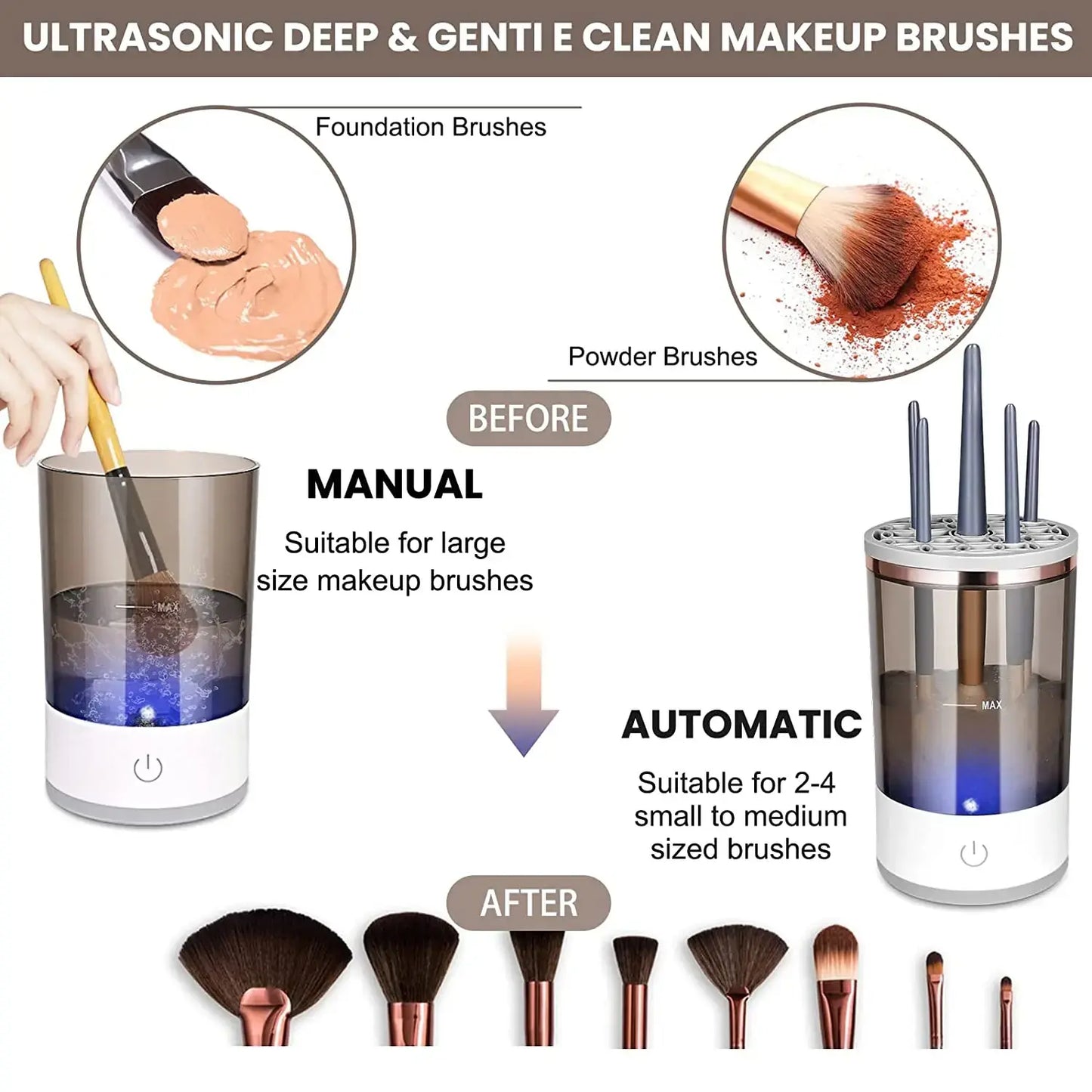 COSMETIC BRUSH CLEANER